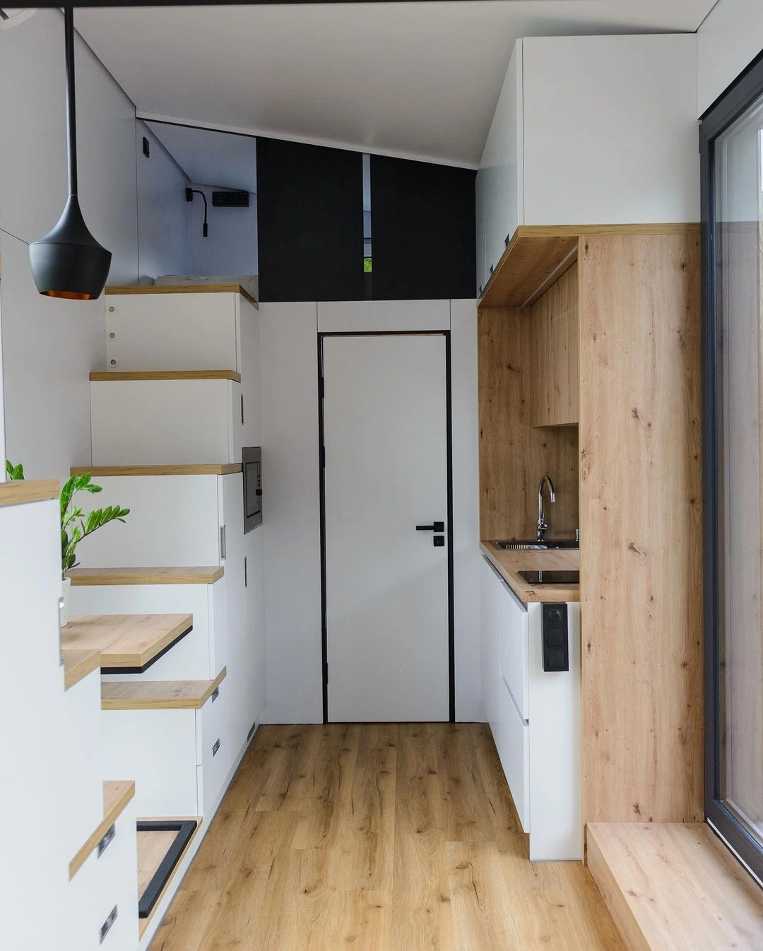 Tiny House, Container Haus, Modulhaus, Minihaus, 21,78 m² , zweistöckiges  - Modell D