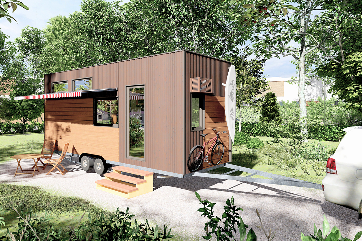 Tiny House,mobile homes,caravans, 25 m2 - SIP Techology- SIP Modell