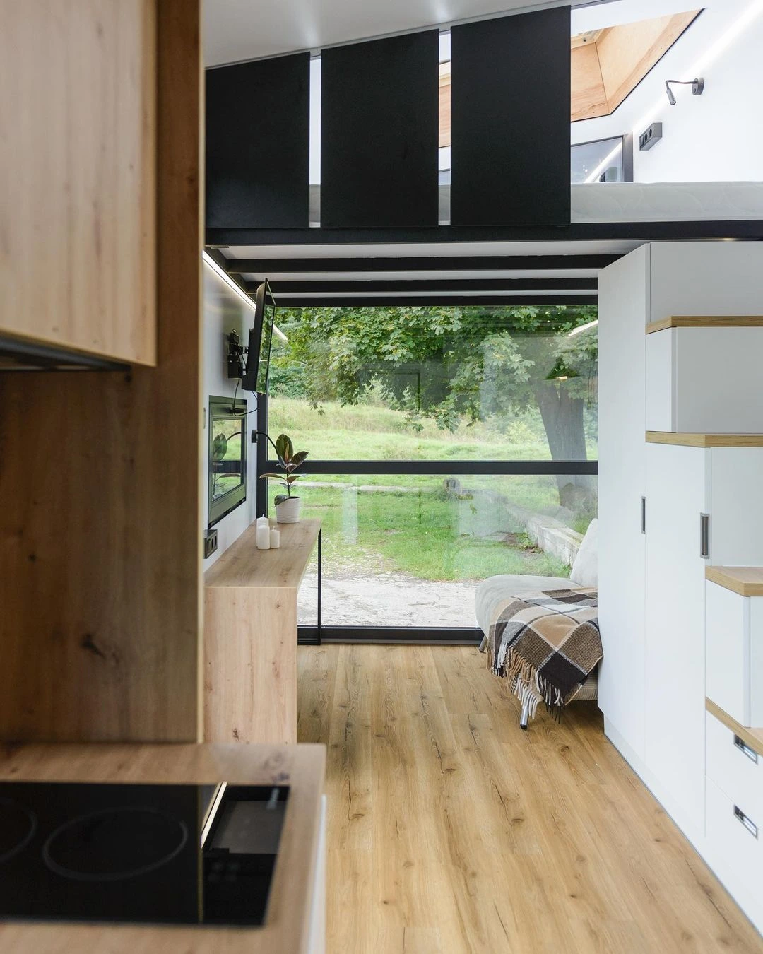 Tiny House, Container Haus, Modulhaus, Minihaus, 21,78 m² , zweistöckiges  - Modell G