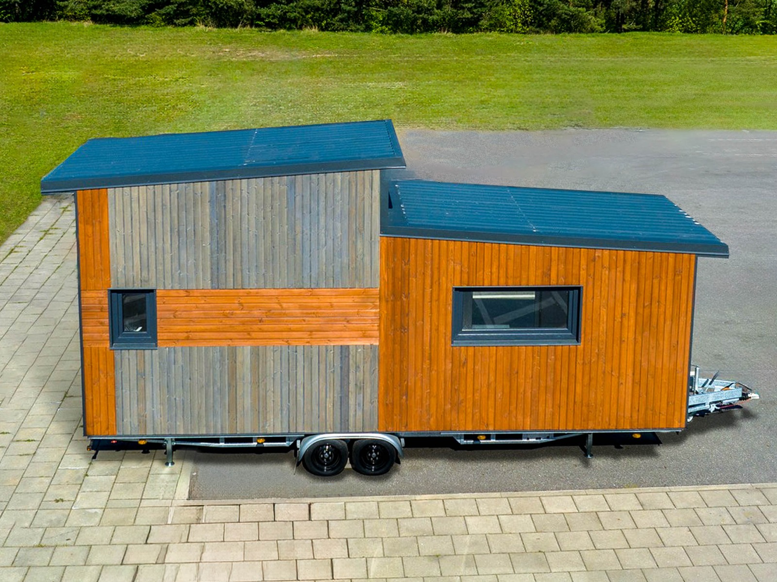 Tiny house, mobile homes, caravans, 25 m2  - Eco Life Model