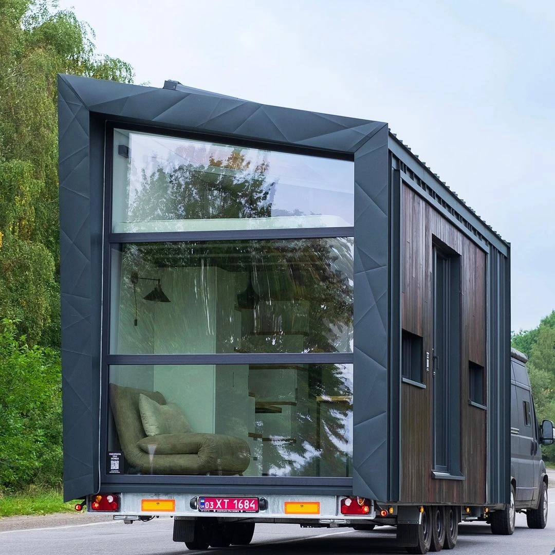 Tiny House, Container Haus, Modulhaus, Minihaus, 21,78 m² , zweistöckiges  - Modell G